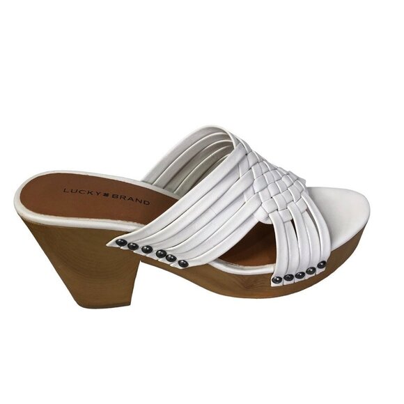 LUCKY BRAND TELLIMI PLARFORM SANDALS‎ 8M NEW WITHOUT BOX - Picture 1 of 10